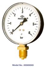 Ø100 mm Alttan Bağlantılı (Akrilik Kapaklı) Manometre
