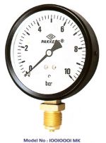 Ø100 mm Alttan Bağlantılı (Metal Kapaklı) Manometre