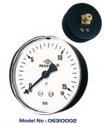 Ø63 mm Arkadan Bağlantılı Manometre