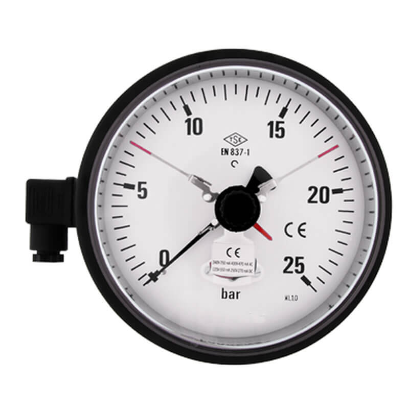 Ø 160 mm Tek Kontaklı Manometreler (Arkadan Bağlantılı)