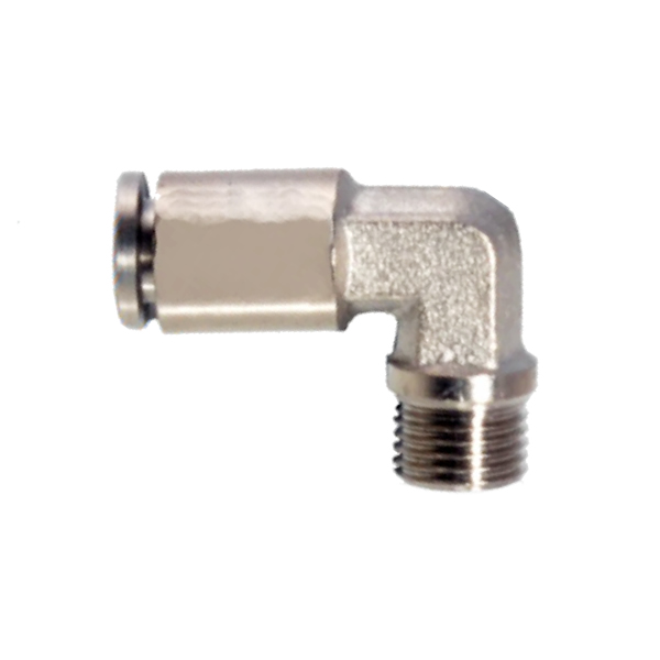 Yağlama için Metal Sabit Dirsek (Konik)